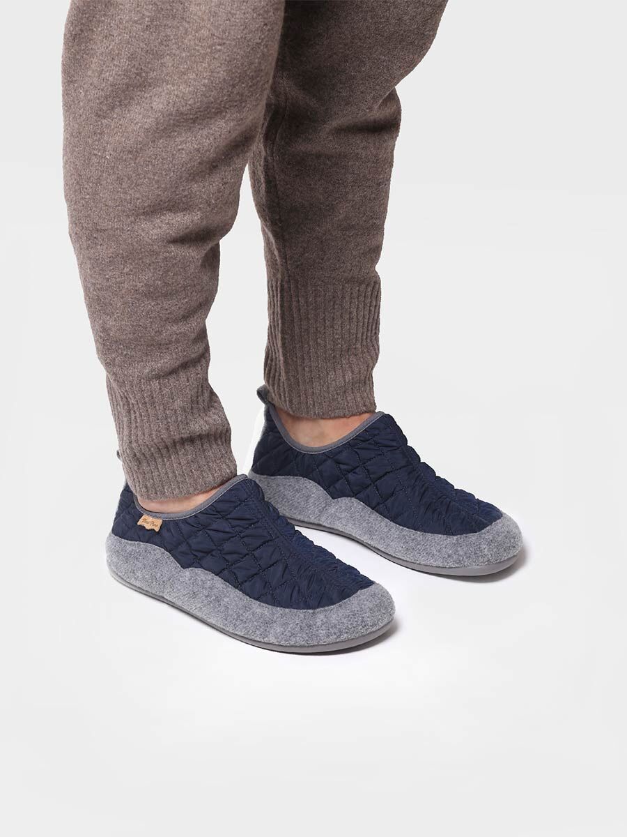 حذاء منزلي رجالي كحلي نيل يو ام