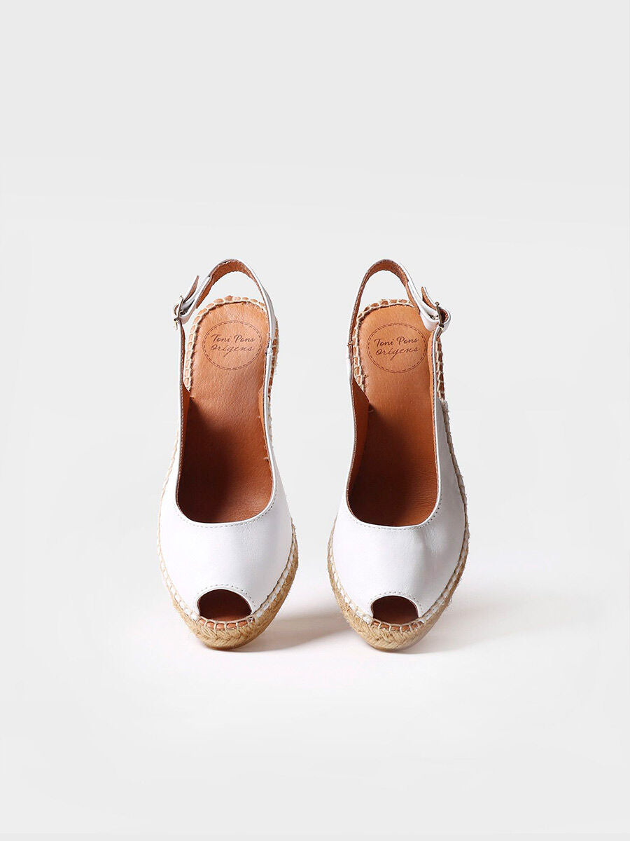 صندل اسبادريل نسائي ابيض كرواتيا