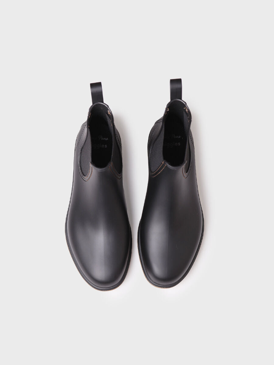 بوت مطر رجالي اسود بيرتون | توني بونس