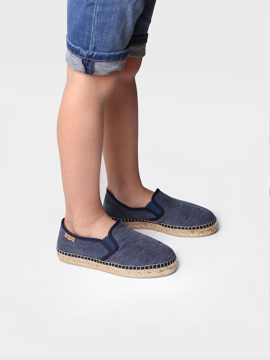 حذاء اسبادريل اطفال كحلي ايفيس في| توني بونس