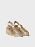 FABI - Women's espadrille with jute wedge and elastics