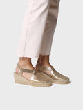 FABI - Women's espadrille with jute wedge and elastics