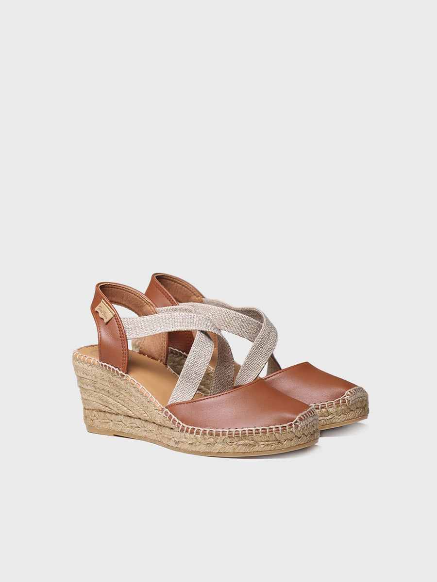 حذاء اسبادريل نسائي بني سابا بي