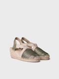 Women's shiny vegan espadrilles - TRITON