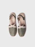 Women's shiny vegan espadrilles - TRITON